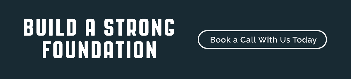 Call to action encouraging businesses to build a strong marketing foundation before scaling campaigns