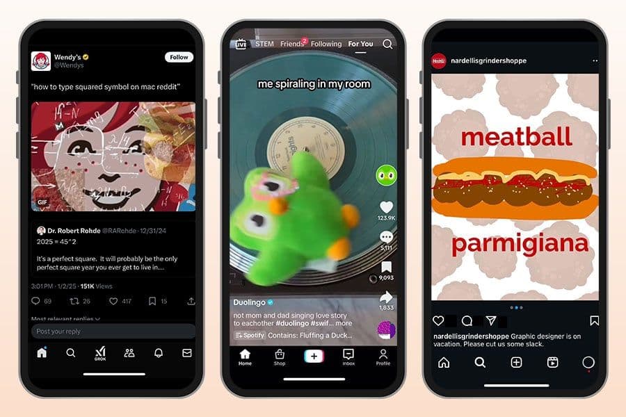 Best meme examples for X, TikTok, and Instagram