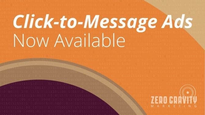 Click-to-Message Ads Now Available