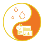 Yin and Yang of Water and Social Media Graphs