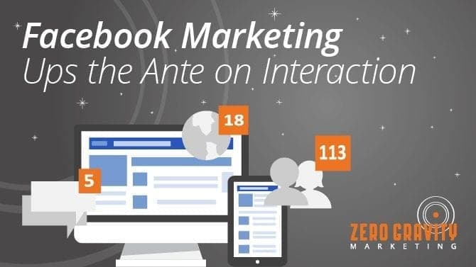 Facebook Marketing Ups the Ante on Interaction