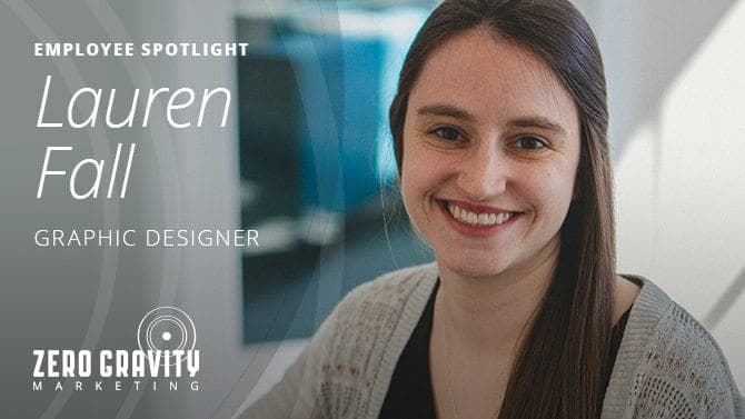 Employee Spotlight – Lauren Fall, Senior Graphic Designer