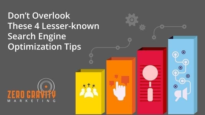 4 SEO Tips Often Overlooked