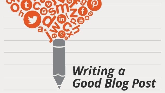 how to write a good blog post