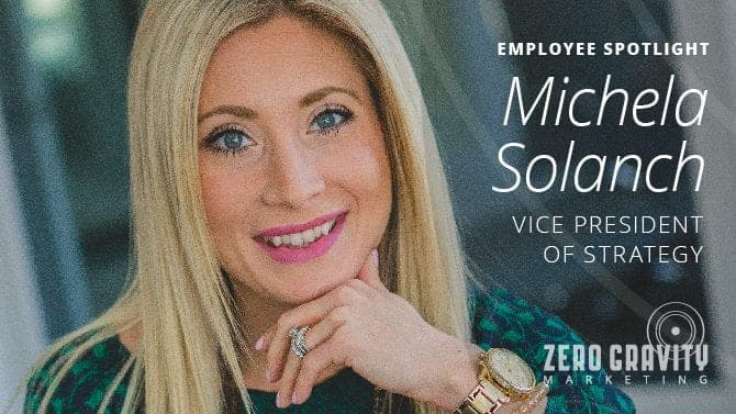 Employee Spotlight – Michela Solanch, Vice President of Strategy
