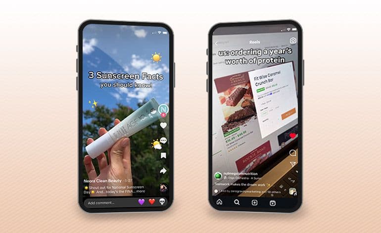 Neora & Nutmeg State Nutrition Instagram Reels