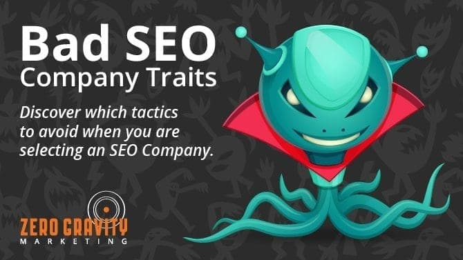 bad seo company traits