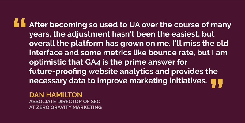 GA4 vs Universal Analytics