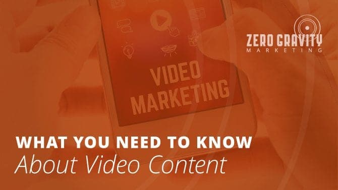 Incorporate Video Content!