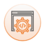 Webpage with gears