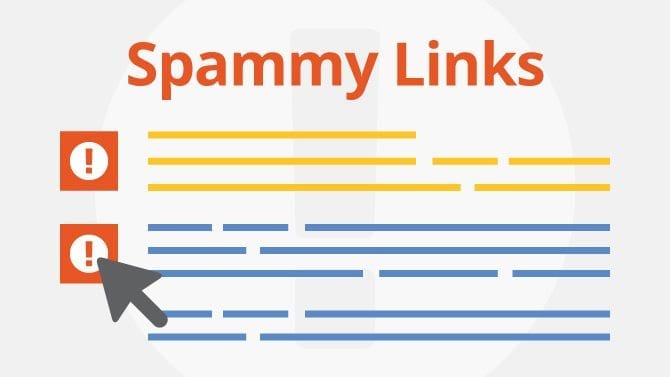 disavow spammy links