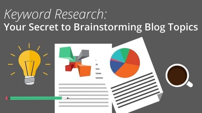 keyword research blog ideas