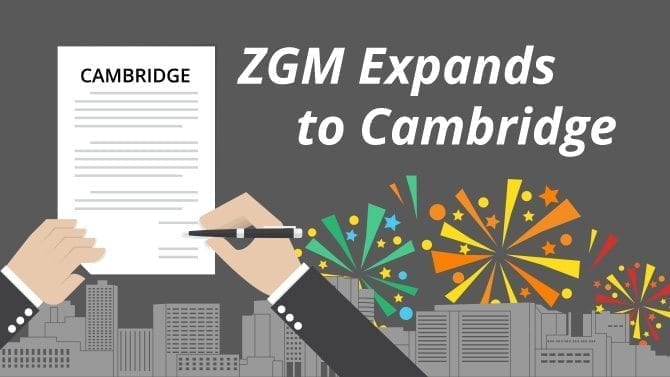 ZGM Expands to Cambridge