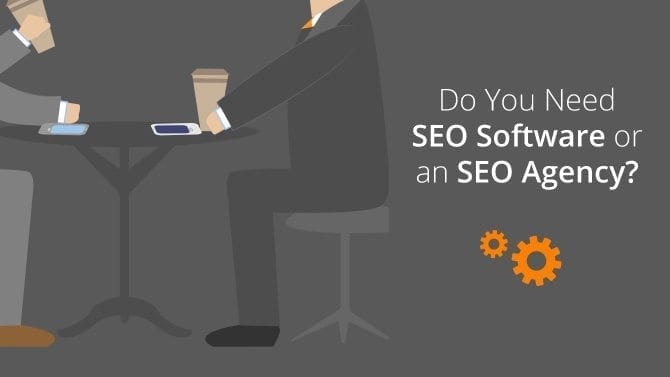 seo agency vs. seo software