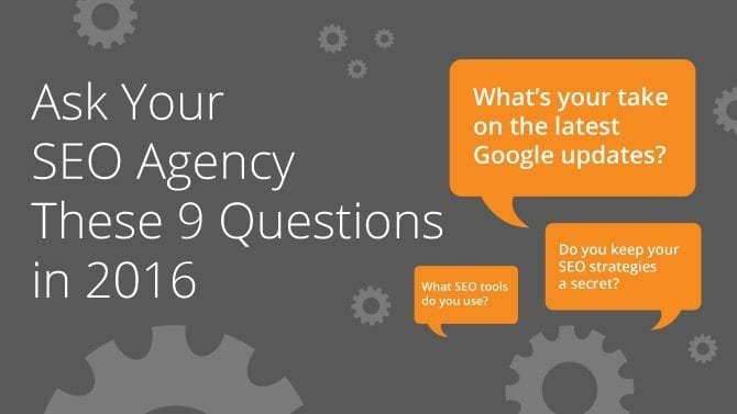 what should i ask my seo agency ?
