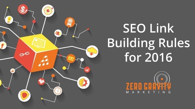 SEO link building rules