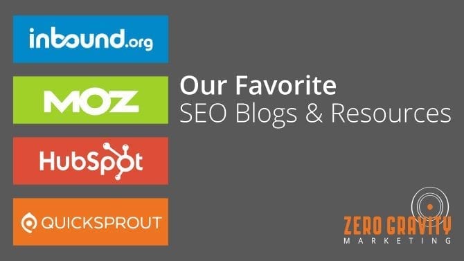 seo blogs & resources