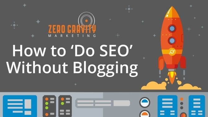 do seo without blogging