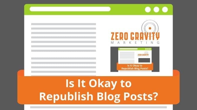 republish blog posts