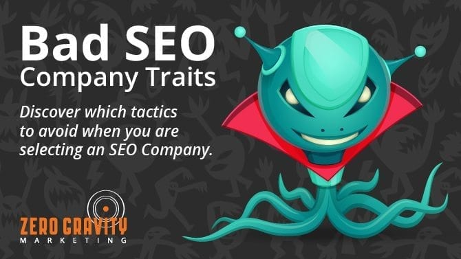 bad seo company traits