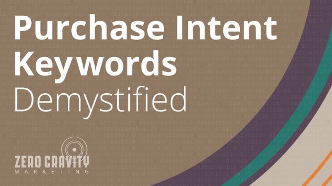 purchase intent keywords