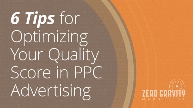 optimize your PPC quality score