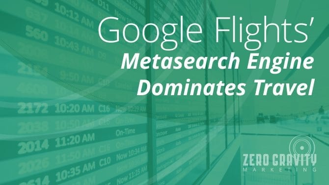 Google Flights Dominates Travel Search