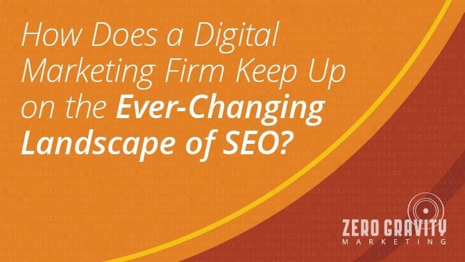 Ever-Changing Landscape of SEO