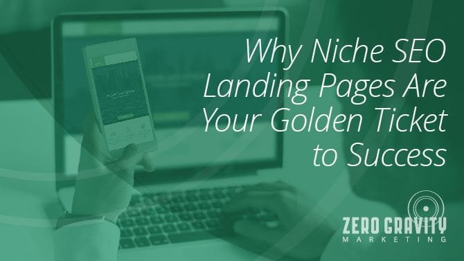 niche seo landing pages are your golden ticket to success