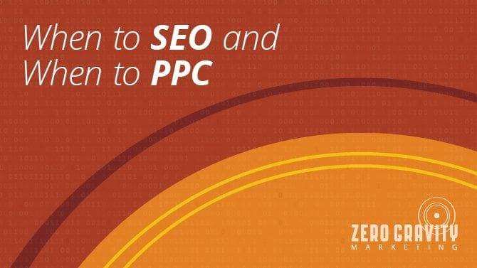 When to SEO & PPC