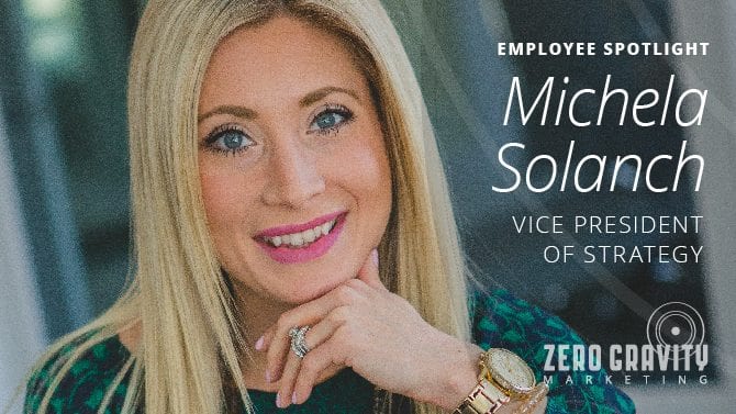 Employee Spotlight - Michela Solanch, Vice President of Strategy