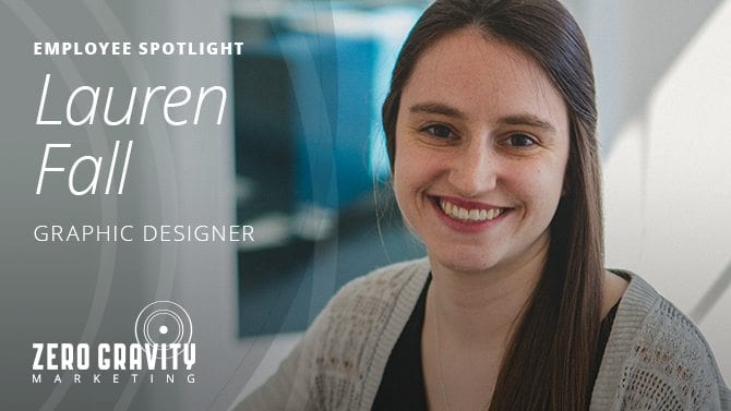 Employee Spotlight - Lauren Fall, Senior Graphic Designer