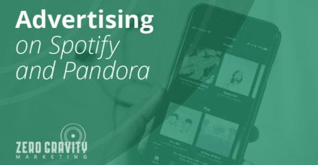 Advertising on Spotify and Pandora