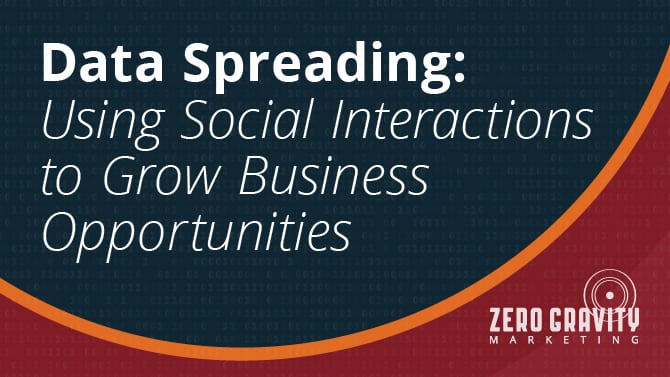 Data Spreading: Using Social Interactions to Grow Business Opportunities