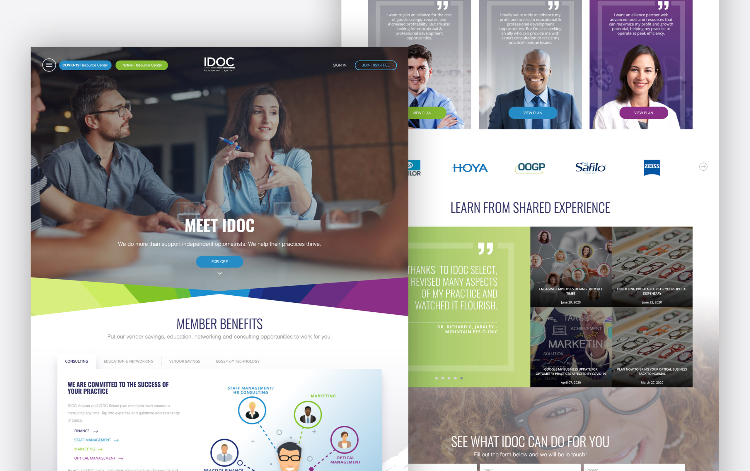 IDOC Website Launch