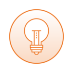 Lightbulb for opportunities
