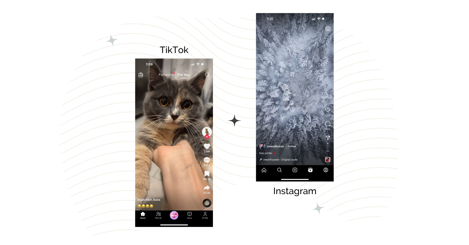 <TikTok Vs. Instagram>