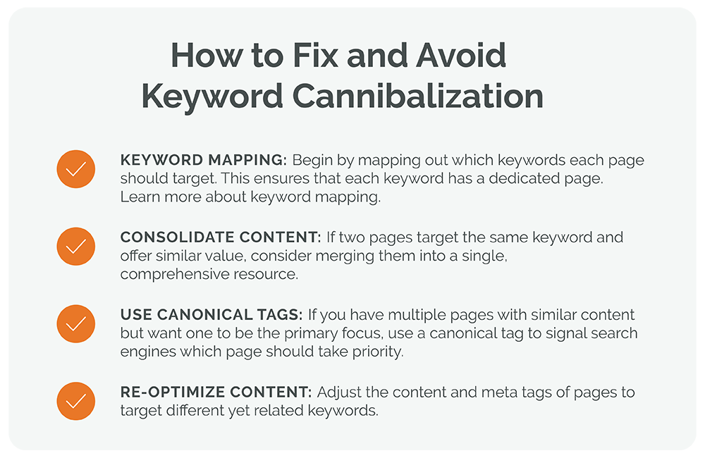 How To Fix and Avoid Keyword Cannibalization