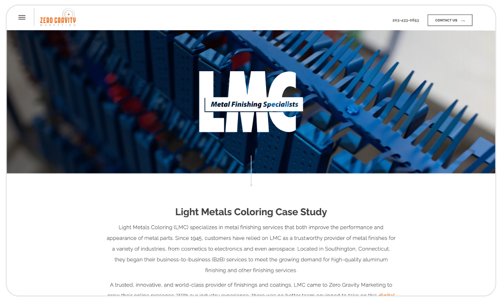 Manufacturing Leads Case Study