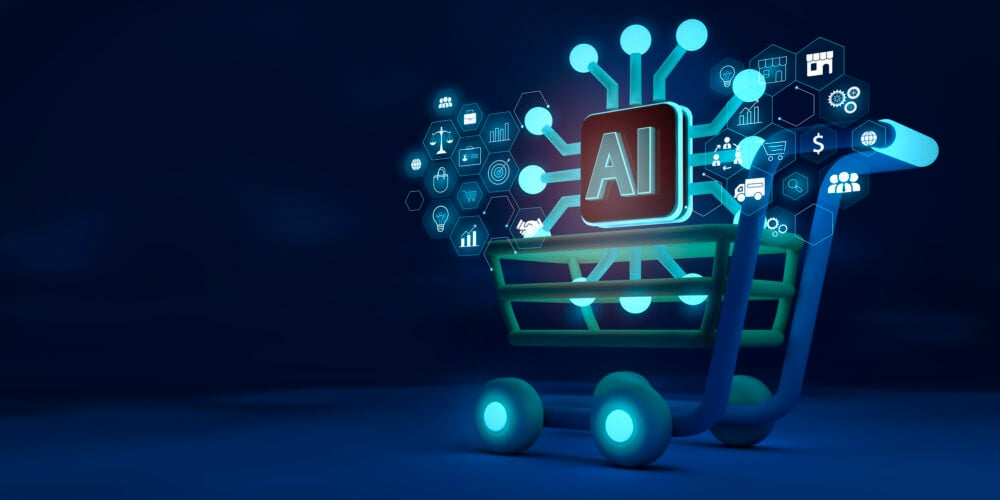 AI bot in shopping cart